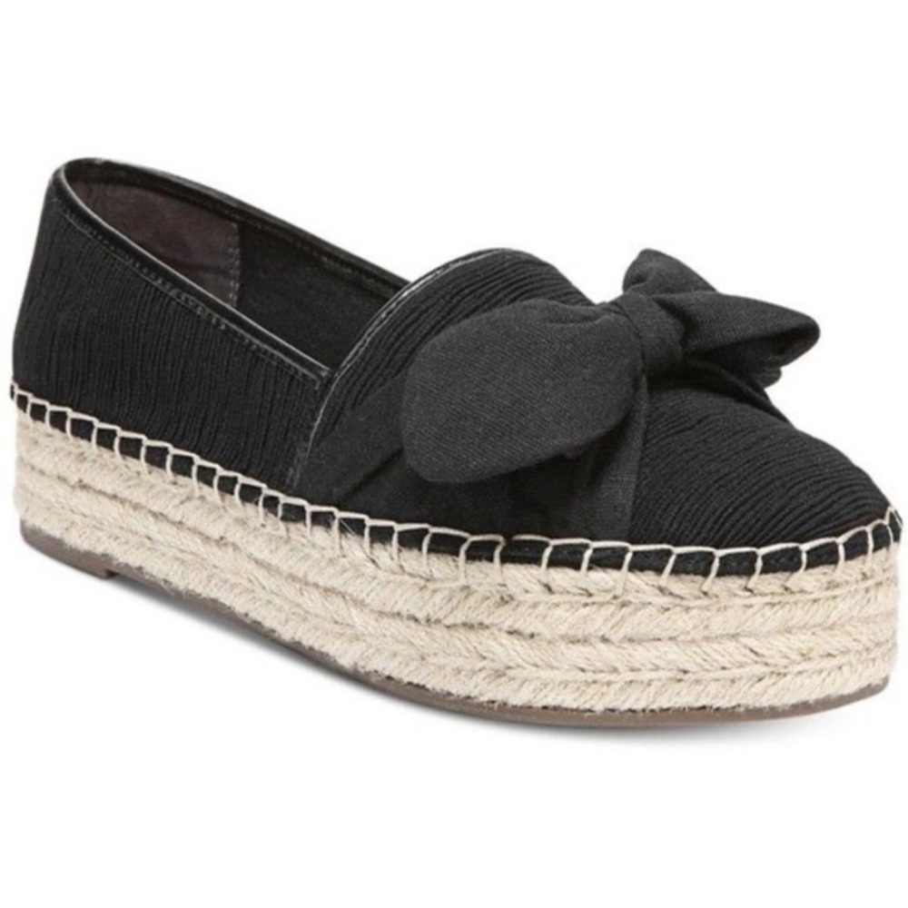 Circus by Sam Edelman Black Espadrille with Bow